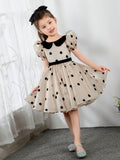 Kids Little Girls' Princess Cute Dresses  Children's Occasion Wear Party Dresses Birthday Dress