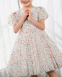 Kids Dress Girls Princess Cute Dresses Short Sleeves Birthday Dress Party Dresses - dressblee