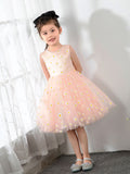 Kids Little Daisy Flower Girls' Princess Cute Dresses  Children's Occasion Wear Party Dresses Birthday Dress - dressblee