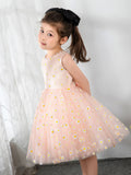 Kids Little Daisy Flower Girls' Princess Cute Dresses  Children's Occasion Wear Party Dresses Birthday Dress - dressblee