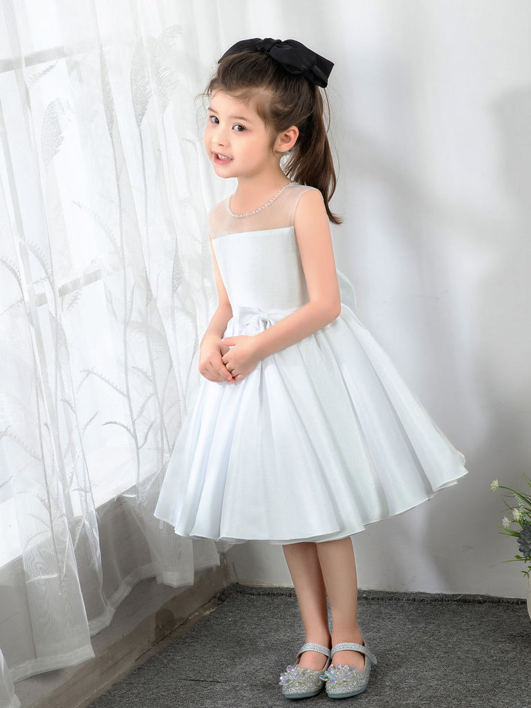 Little Flower Girls' Princess Cute Dresses  Children's Occasion Wear Party Dresses Birthday Dress - dressblee