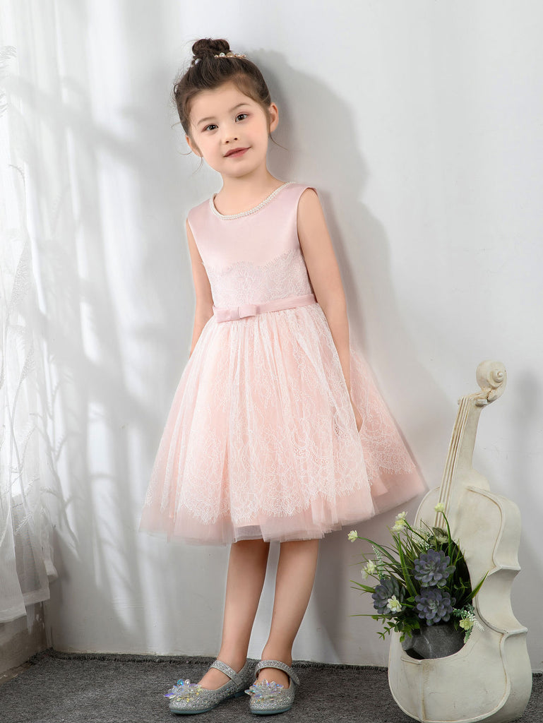 Kids Little Girls' Princess Cute Dresses Birthday Dress Party Dresses Children's Occasion Wear - dressblee
