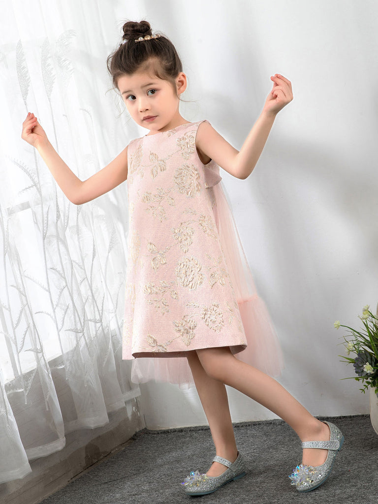 Kids Little Girls' Princess Cute Dresses Birthday Dress Children's Occasion Wear Party Dresses - dressblee