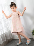 Kids Little Girls' Princess Cute Dresses Birthday Dress Children's Occasion Wear Party Dresses - dressblee