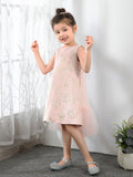 Kids Little Girls' Princess Cute Dresses Birthday Dress Children's Occasion Wear Party Dresses - dressblee