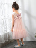 Kids Little Girls' Princess Cute Dresses Birthday Dress Children's Occasion Wear Party Dresses - dressblee