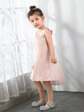 Kids Little Girls' Princess Cute Dresses Birthday Dress Children's Occasion Wear Party Dresses - dressblee