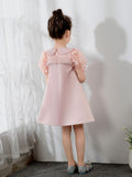 Kids Princess Cute Dresses Birthday Dress Children's Occasion Wear Party Dresses - dressblee