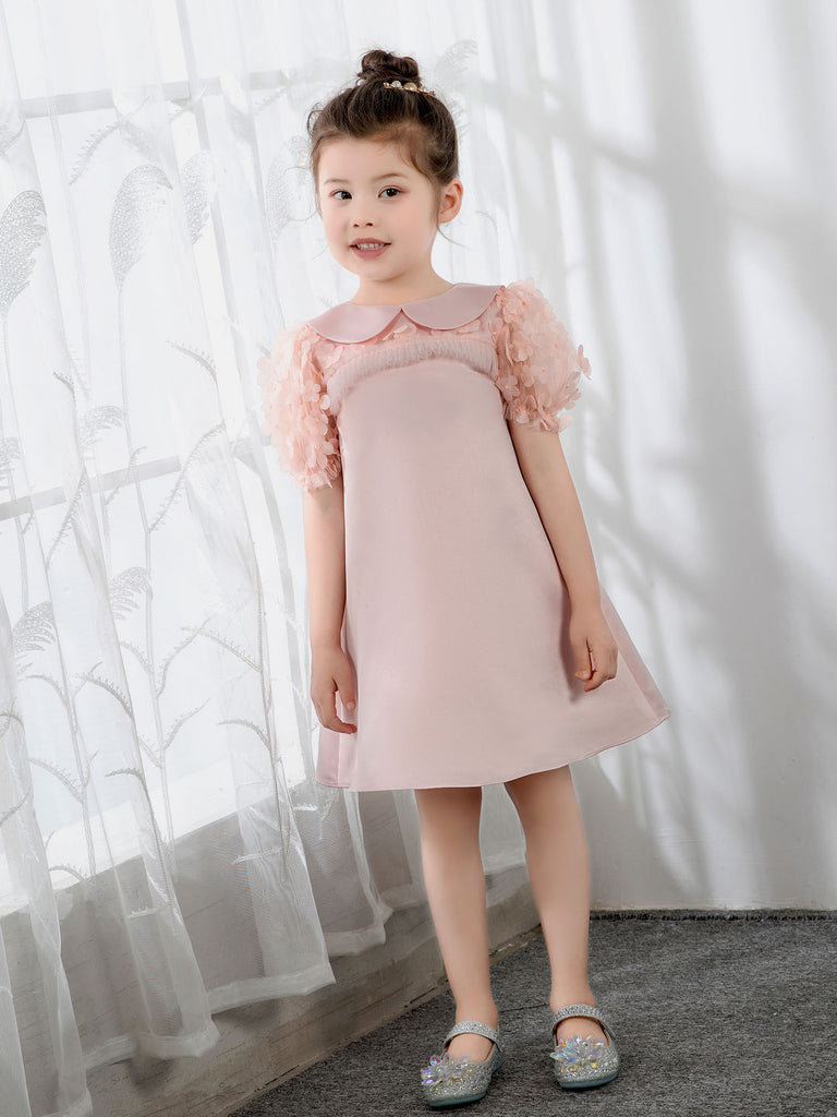 Kids Princess Cute Dresses Birthday Dress Children's Occasion Wear Party Dresses - dressblee