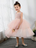 Kids Princess Cute Dresses Birthday Dress Children's Occasion Wear Party Dresses Girls Flower Dresses - dressblee