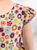 Satin Kids Princess Cute Dresses Birthday Dress Children's Occasion Wear Party Dresses - dressblee