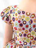 Satin Kids Princess Cute Dresses Birthday Dress Children's Occasion Wear Party Dresses - dressblee