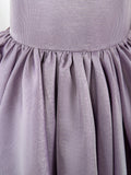 Satin Kids Princess Cute Dresses Short Sleeves Birthday Dress Children's Occasion Wear Party Dresses Flower Girl Dresses - dressblee