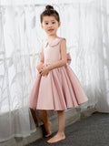 Fashion Kids Princess Cute Dresses Sleeveless Birthday Dress Children's Occasion Wear Party Dresses Flower Girl Dresses