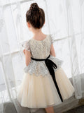 Fashion Kids Girls Princess Cute Dresses Sleeveless Birthday Dress Children's Occasion Wear Party Dresses Flower Girl Dresses - dressblee