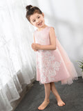 Girls Princess Cute Dresses Sleeveless Birthday Dress Children's Occasion Wear Party Dresses - dressblee