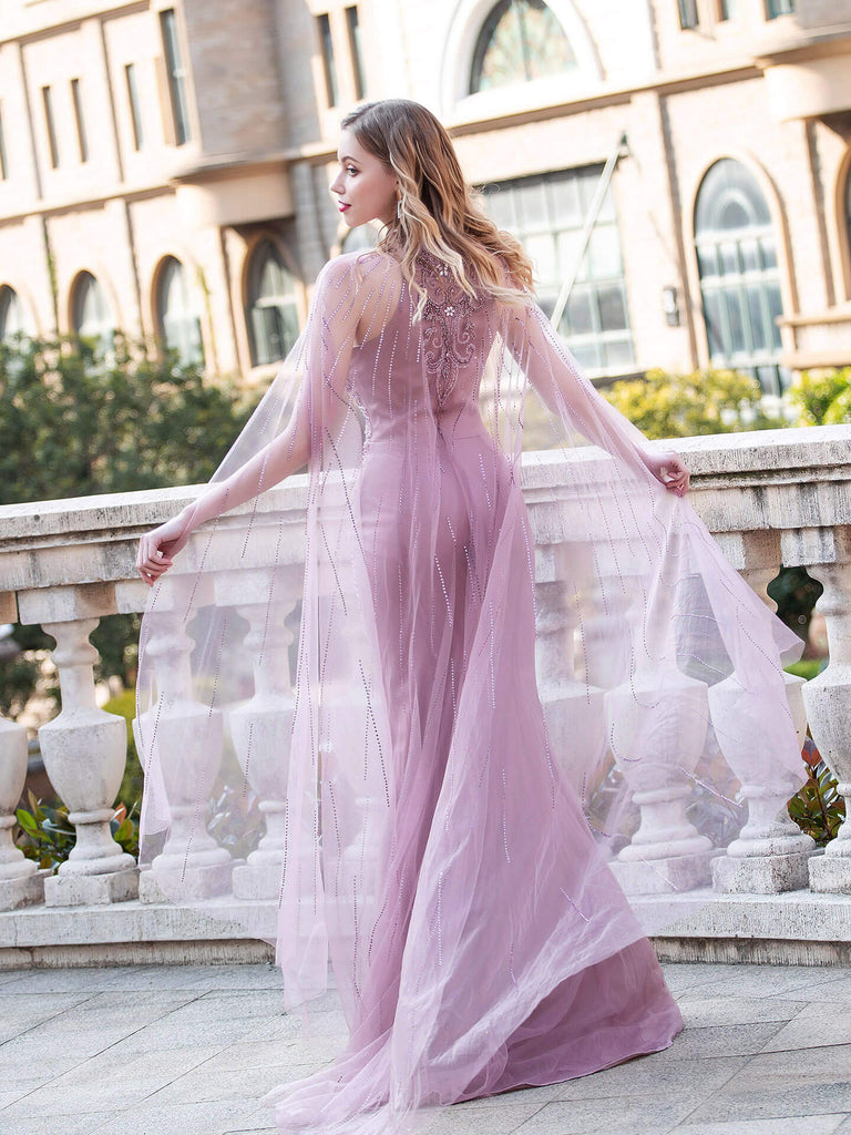 Mermaid / Trumpet Luxurious Formal Evening Dresses Sleeveless Floor Length Prom Dresses