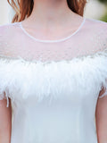Sheath / Column  Fashion Formal Evening Dresses Sleeveless Floor Length Prom Dresses Party Dresses