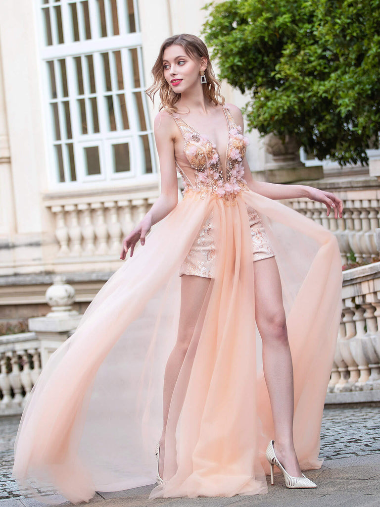 A-line Fashion Luxurious Sexy Formal Evening Dresses Prom Dresses dressblee A-line Fashion Luxurious Sexy Formal Evening Dresses Prom Dresses dressblee