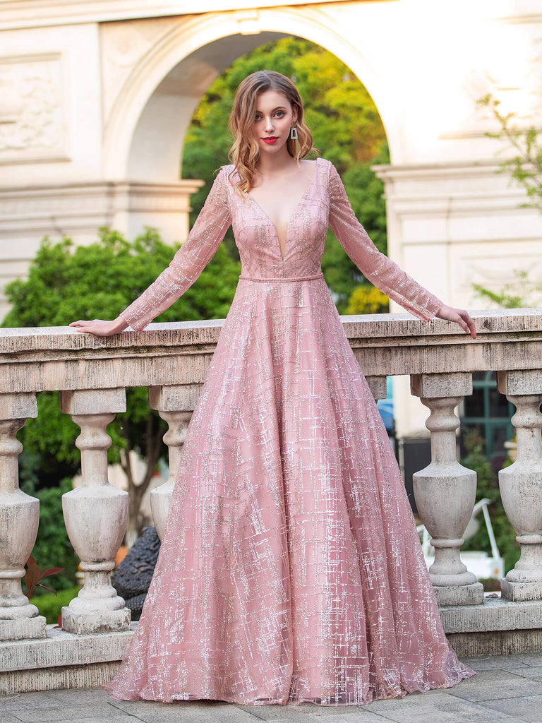 A-line Fashion Luxurious Formal Evening Dresses Prom Dresses dressblee A-line Fashion Luxurious Formal Evening Dresses Prom Dresses dressblee