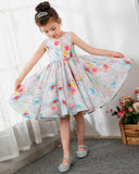 Fashion Kids Dress Girls Princess Cute Dresses Sleeveless Birthday Dress Party Dresses Kids Dresses Boutique - dressblee
