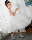 Flower Girl Dresses Girls Princess Cute Dresses Sleeveless Birthday Dress Party Dresses Kids Dresses Boutique - dressblee