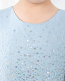 Light Blue Sleeveless Girls Princess Cute Dresses Birthday Dress Party Dresses Kids Dresses Boutique - dressblee