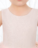 Pink Sleeveless Girls Princess Dresses Birthday Dress Party Dress Children's Occasion Wear - dressblee
