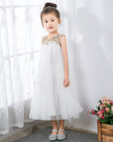 Sleeveless Flower Girl Dresses Girls Princess Dresses Children's Occasion Wear Party Dresses Birthday Dresses