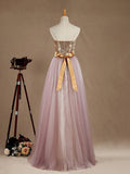 Ball Gown Light Purple Tulle Bridesmaid dress