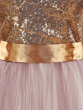 Ball Gown Light Purple Tulle Bridesmaid dress