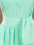Sheath / Column Strapless Sweetheart Floor Length Chiffon Prom Formal Evening Dress with Split
