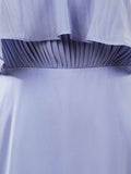Sheath / Column Spaghetti Straps Scoop Neck Chiffon Bridesmaid Dress with Long Belt