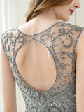 Mermaid / Trumpet Luxurious Glittering Fairy Sexy Formal Evening Dresses Sleeveless