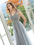 Mermaid / Trumpet Luxurious Glittering Fairy Sexy Formal Evening Dresses Cap Sleeves Floor Length