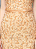 Mermaid Beaded Luxurious Fashion Formal Evening Dresses Spaghetti Strap Sleeveless Floor Length