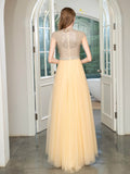 Mermaid Beaded Luxurious Fashion Formal Evening Dresses Cap Sleeve Floor Length